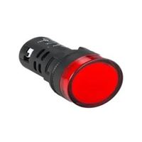 22 mm 220V AC/DC LED'Lİ KIRMIZI SİNYAL LAMBASI 1